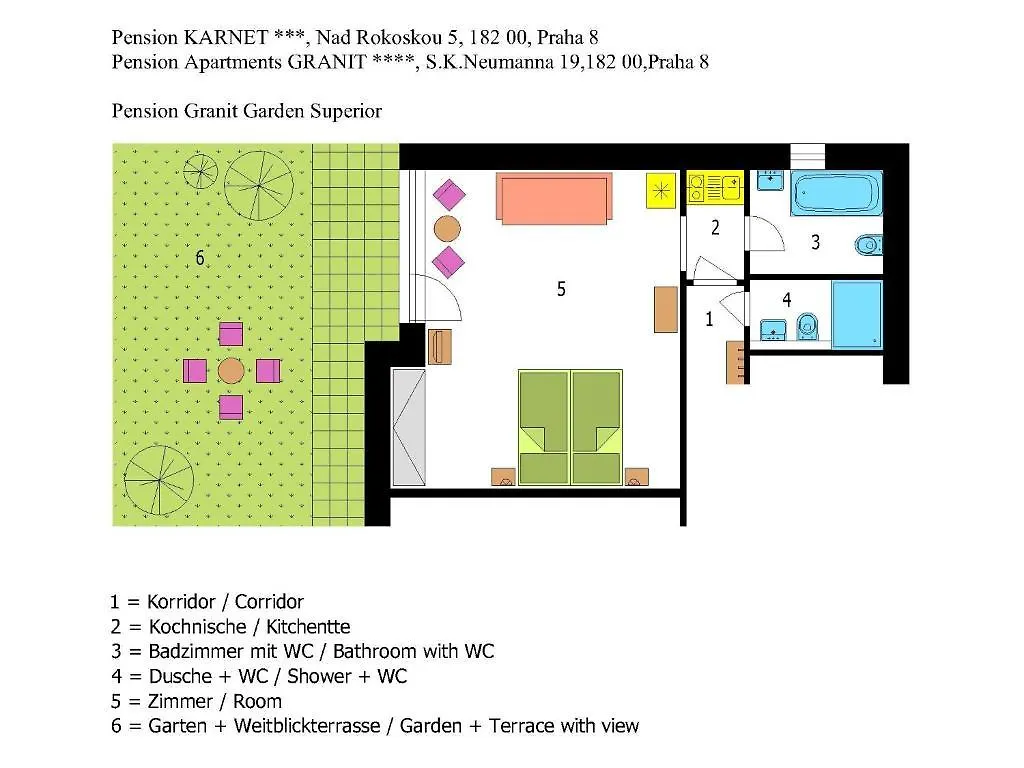 Gasthuis Pension Apartment Granit Praag